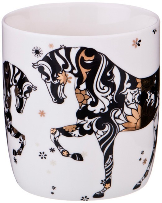 Кружка "лошади" 350 мл без упаковки Lefard (482-107)