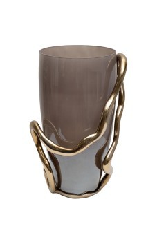 Ваза декор.стеклянная "Flow" 24*19,5*36см (TT-00011241)