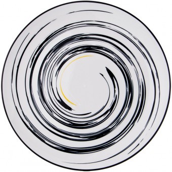 Тарелка подстановочная "черно-белое" диаметр=27см. коллекция "vogue" без упаков Lefard (359-474)