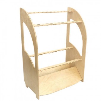 Стойка для удилищ пристенная двухъярусная под 24 шт 610х340х750 мм (MB-RS-04) (62245)