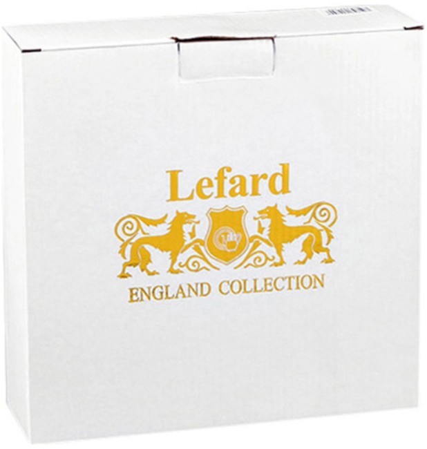 Набор тарелок закусочных lefard "райские птицы" 6 шт. 21 см черный Lefard (264-753)