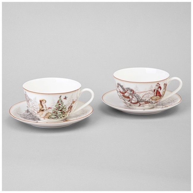 Чайный набор lefard "морозко" на 2 пер. 4 пр. 300 мл  Lefard (85-2045)