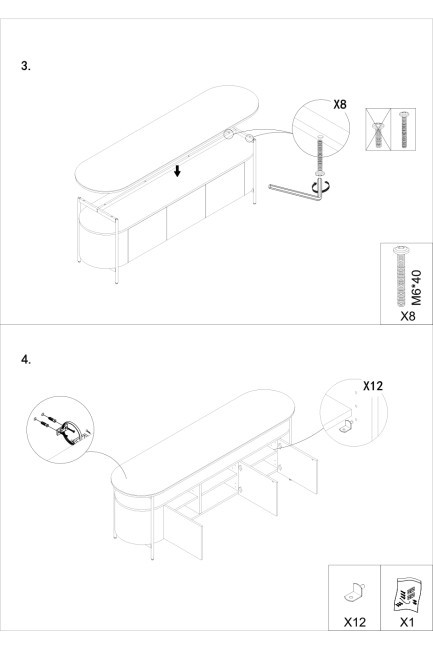 Тумба под ТВ 171*44,5*60см (TT-00011445)