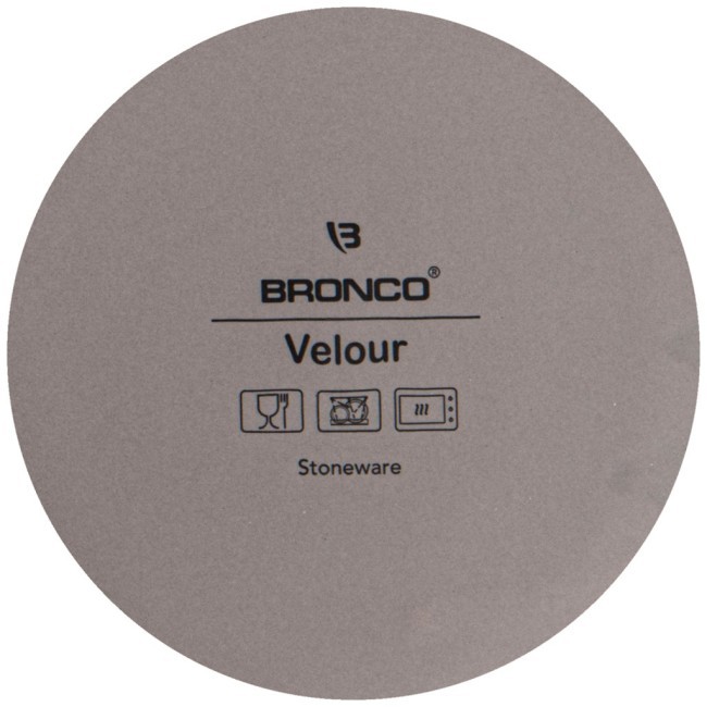 Чайник с металл.ситом и крышкой "velour" 1200мл, 23,5*11*12,5см, серый Bronco (470-381)