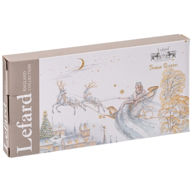 Блюдо овальное lefard "снежная королева" 20,5 см Lefard (590-547)