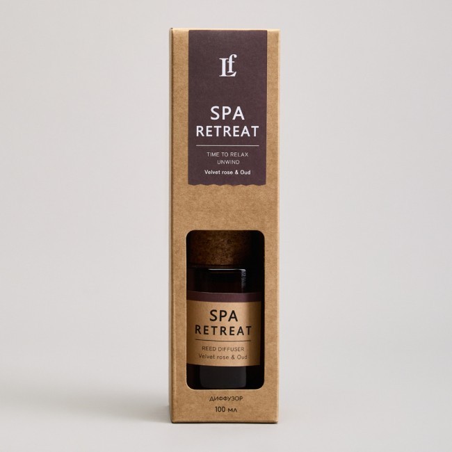 Диффузор ароматический "spa retreat" velvet rose&oud 100 мл мал.= 12шт. Lefard (605-109)