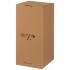 Ваза bronco "trendy" brown 15х30 см Bronco (698-114)