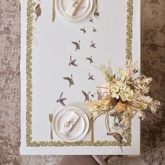 Скатерть "охота" 160х220см ,100% хлопок, твил, пропитка Lefard (850-751-21) Скатерть "охота" 160х220см ,100% хлопок, твил, пропитка Lefard (850-751-21)