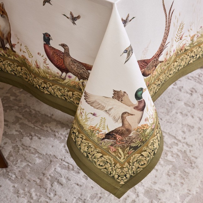 Скатерть "охота" 160х220см ,100% хлопок, твил, пропитка Lefard (850-751-21) Скатерть "охота" 160х220см ,100% хлопок, твил, пропитка Lefard (850-751-21)