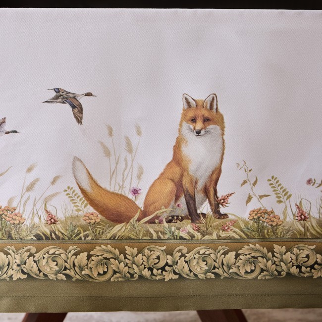 Скатерть "охота" 160х220см ,100% хлопок, твил, пропитка Lefard (850-751-21) Скатерть "охота" 160х220см ,100% хлопок, твил, пропитка Lefard (850-751-21)