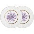 Набор тарелок закусочных lefard "lilac" 2 шт. 20,5 см Lefard (760-759)