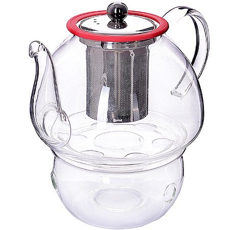 Чайник стекло 800мл+ подогрев,сито МВ (25675) Чайник стекло 800мл+ подогрев,сито МВ (25675)