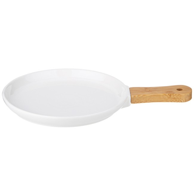Тарелка lefard "native" с дерев. ручкой 30,5*20*2,2 см Lefard (761-088)