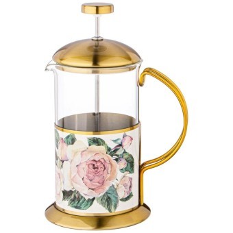 Френч-пресс agness "винтаж пионы" 600 мл Agness (894-108) Френч-пресс agness "винтаж пионы" 600 мл Agness (894-108)