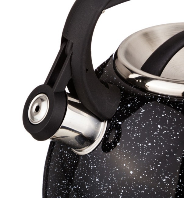 Чайник agness со свистком "черный мрамор" 2,5 л нжс, индукцион. дно Agness (907-045) Чайник agness со свистком "черный мрамор" 2,5 л нжс, индукцион. дно Agness (907-045)