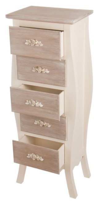 Комод с 5-ю ящиками коллекция "виллар-д`арен" 38*28*103 см (кор=1 шт.) Lefard (231-113)