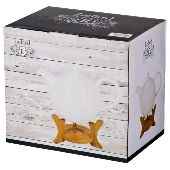 Чайник заварочный lefard "native" 850 мл. на подставке 21,5*12,5*20,5 см Lefard (587-101)