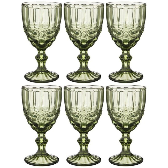 Набор бокалов для вина "серпентина" из 6шт. серия "muza color" 300мл. / в=17 см Lefard (781-105) Набор бокалов для вина "серпентина" из 6шт. серия "muza color" 300мл. / в=17 см Lefard (781-105)