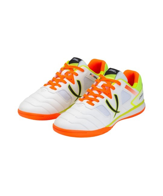 Бутсы зальные JÖGEL Tornado 2.0 White/orange (2112696)