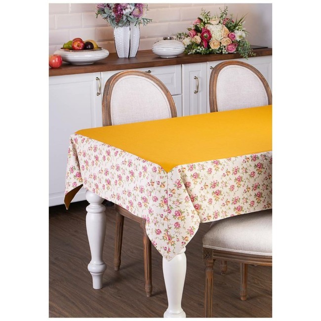 Скатерть "прованс",140х180,100% хлопок,горчица, Lefard (850-881-25)