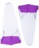 Ласты тренировочные 25DEGREES Pooljet White/Purple, XXS (2107322)