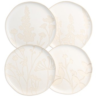 Набор тарелок обеденных bronco "field" 4 шт 25,5*2,5 см Bronco (409-212)