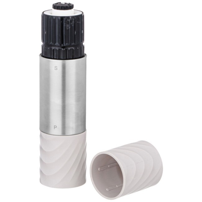 Мельница для соли и перца серая 2 в 1 agness Agness (671-114)