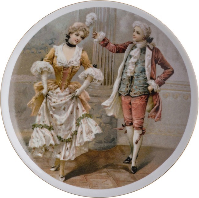 Тарелка декоративная диаметр=20 см. DUBI (606-762)