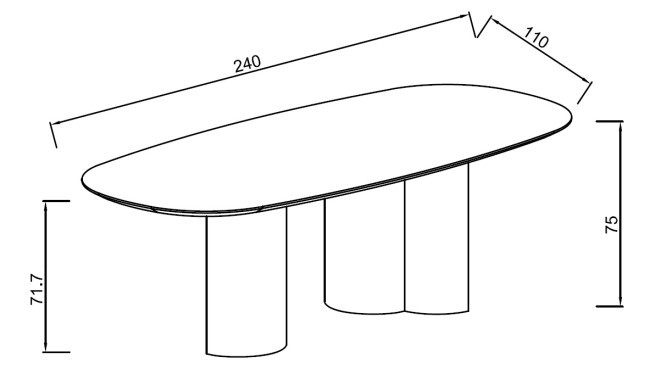 Стол обеденный, мрамор Пикассо (Picasso) 240*110*75см (TT-00013053) Стол обеденный, мрамор Пикассо (Picasso) 240*110*75см (TT-00013053)