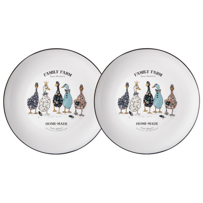 Набор тарелок обеденных 25,5 см lefard "family farm" 2 шт. Lefard (425-299) Набор тарелок обеденных 25,5 см lefard "family farm" 2 шт. Lefard (425-299)