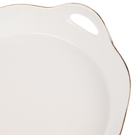 Блюдо сервировочное для подачи керамика 30х28х5,5 LR (90016-134L)