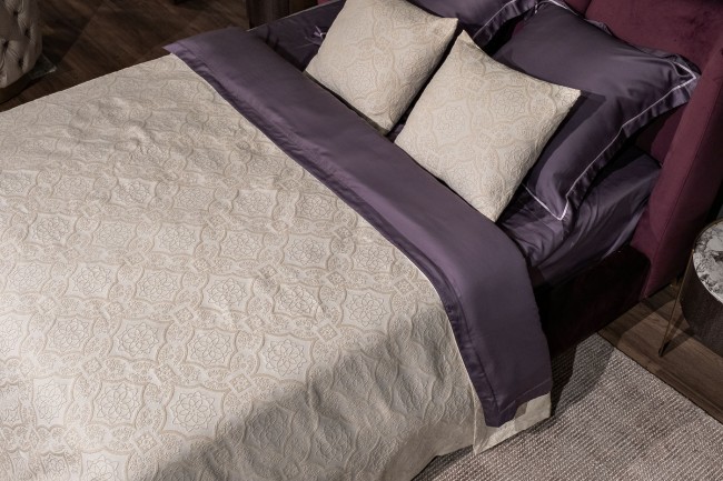 Покрывало Тиара беж 240*260 (TT-00008616)