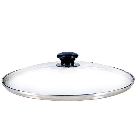 Крышка 32см чер/ручка мет/ободок РОССИЯ (7032) Крышка 32см чер/ручка мет/ободок РОССИЯ (7032)