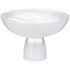 Блюдо на ножке "murano" white, 21см Bronco (336-189)