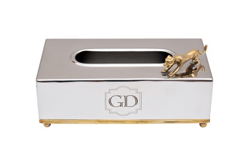 Салфетница "Леопард" цвет хром 24*13*11см (TT-00011198) Салфетница "Леопард" цвет хром 24*13*11см (TT-00011198)