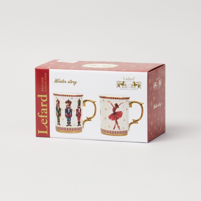 Набор кружек lefard "winter story" 380 мл 2 шт. Lefard (153-954)