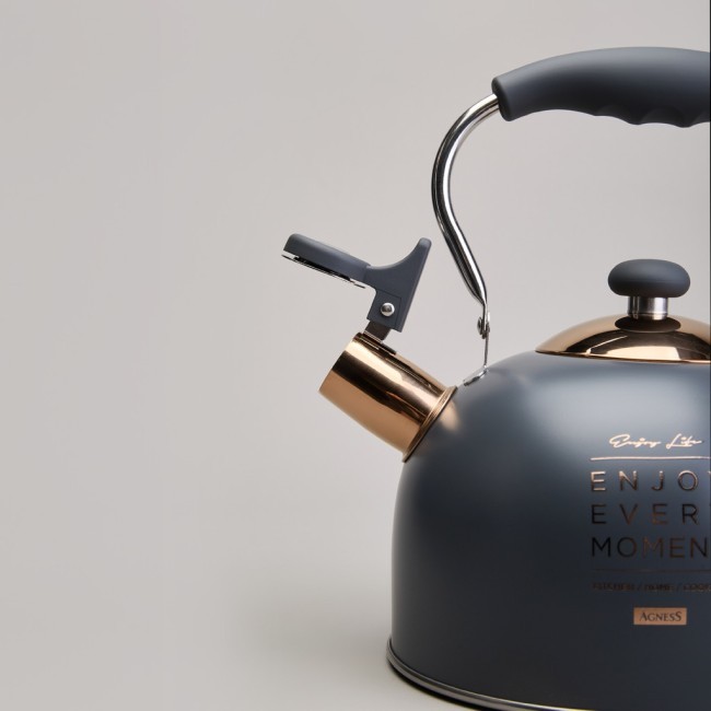 Чайник agness со свистком 2,5 л,нжс индукция Agness (914-161) Чайник agness со свистком 2,5 л,нжс индукция Agness (914-161)