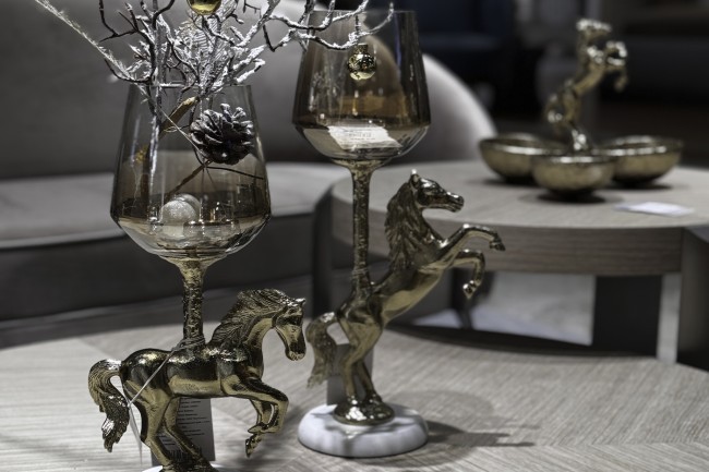 Подсвечник декоративный "Лошадь (Horse)" 19,5*12,5*38,5см (TT-00011246)