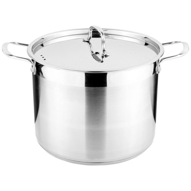 Кастрюля agness 28x24 14 л высококачественная нерж сталь 18/10 индукционное дно Agness (916-461) Кастрюля agness 28x24 14 л высококачественная нерж сталь 18/10 индукционное дно Agness (916-461)