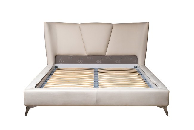 Кровать Siena без мех.велюр кремовый Colt1008 199*222*116см (TT-00015958) Кровать Siena без мех.велюр кремовый Colt1008 199*222*116см (TT-00015958)