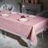 Набор из скатерти и наперона "пепел розы" 160*300 см SANTALINO (805-014)