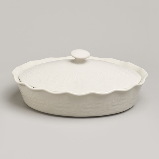 Форма для запекания с крышкой beige 33*24*8/13см 2000 мл Agness (780-127)