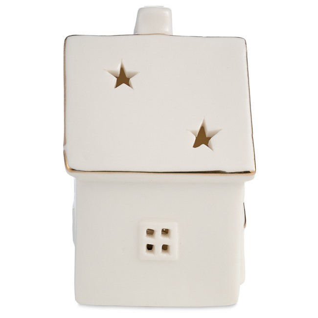 Фигурка "домик" с led-подсветкой 7,8*7,3*10,8 см Lefard (146-2184)