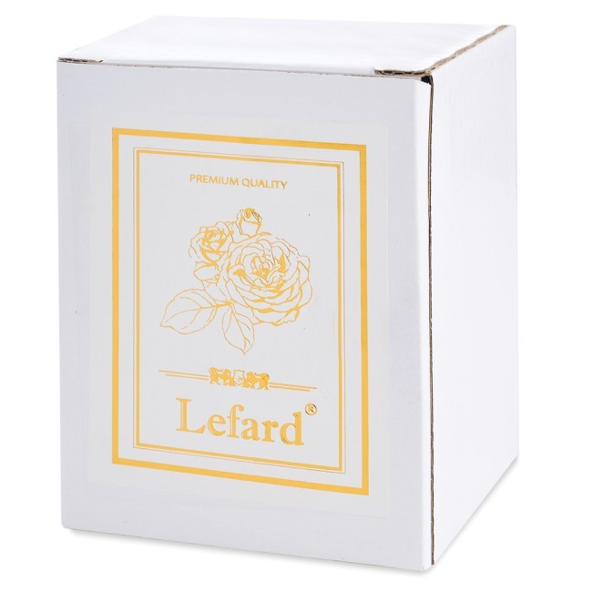 Фигурка "домик" с led-подсветкой 7,8*7,3*10,8 см Lefard (146-2184)