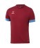 Футболка игровая JOGEL DIVISION PerFormDRY Union Jersey, гранатовый/голубой/белый (1751888)