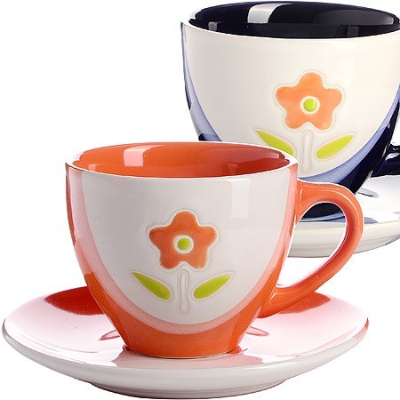 Чайная пара 4пр 220 мл керам LR (27326-2) Чайная пара 4пр 220 мл керам LR (27326-2)