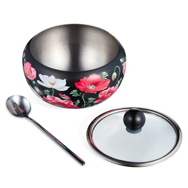 Сахарница agness "маки" 450 мл Agness (916-416) Сахарница agness "маки" 450 мл Agness (916-416)