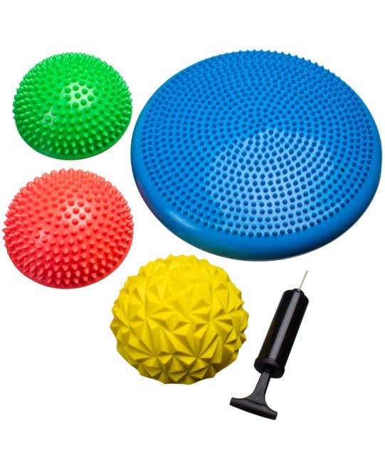 БЕЗ УПАКОВКИ Диски балансировочные STARFIT BP-106, с насосом, комплект (2117743) БЕЗ УПАКОВКИ Диски балансировочные STARFIT BP-106, с насосом, комплект (2117743)