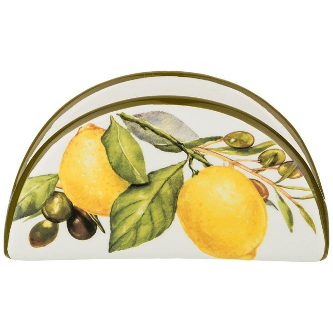 Салфетница agness "лемон три" 13,5*4*7 см Agness (358-1572)