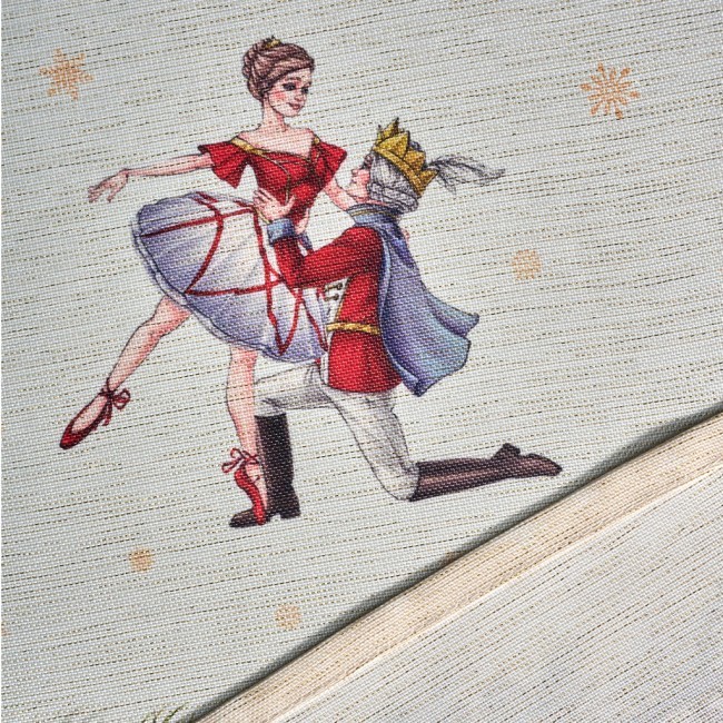 Скатерть 140х180cm cm овальная, "щелкунчик" цвет: бежевый, tm lefard, полиэстер 100% Lefard (986-002-27) Скатерть 140х180cm cm овальная, "щелкунчик" цвет: бежевый, tm lefard, полиэстер 100% Lefard (986-002-27)